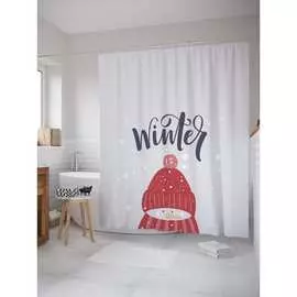 Шторка-занавеска для ванной JOYARTY