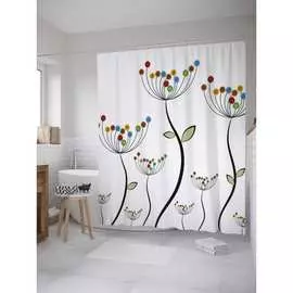 Шторка-занавеска для ванной JOYARTY