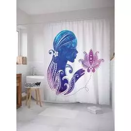 Шторка-занавеска для ванной JOYARTY