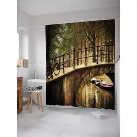 Шторка-занавеска для ванной JOYARTY