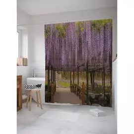Шторка-занавеска для ванной JOYARTY