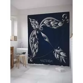 Шторка-занавеска для ванной JOYARTY