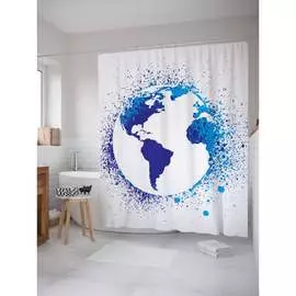 Шторка-занавеска для ванной JOYARTY