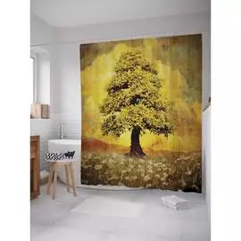 Шторка-занавеска для ванной JOYARTY