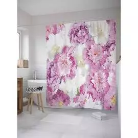 Шторка-занавеска для ванной JOYARTY