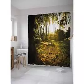 Шторка-занавеска для ванной JOYARTY