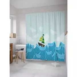 Шторка-занавеска для ванной JOYARTY