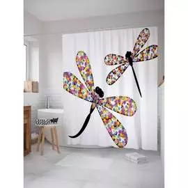 Шторка-занавеска для ванной JOYARTY