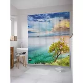 Шторка-занавеска для ванной JOYARTY