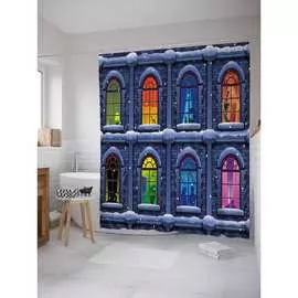 Шторка-занавеска для ванной JOYARTY