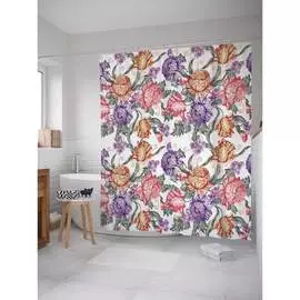 Шторка-занавеска для ванной JOYARTY