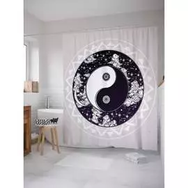 Шторка-занавеска для ванной JOYARTY