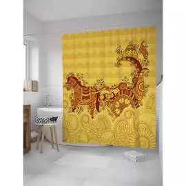 Шторка-занавеска для ванной JOYARTY