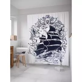 Шторка-занавеска для ванной JOYARTY
