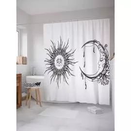 Шторка-занавеска для ванной JOYARTY