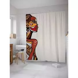 Шторка-занавеска для ванной JOYARTY