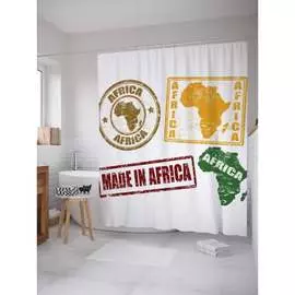 Шторка-занавеска для ванной JOYARTY