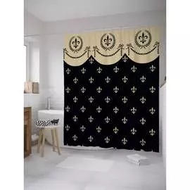 Шторка-занавеска для ванной JOYARTY