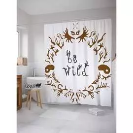 Шторка-занавеска для ванной JOYARTY