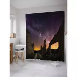 Шторка-занавеска для ванной JOYARTY