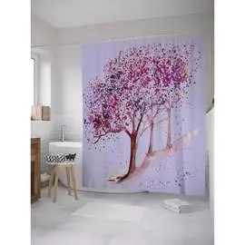 Шторка-занавеска для ванной JOYARTY