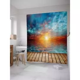 Шторка-занавеска для ванной JOYARTY