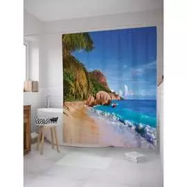 Шторка-занавеска для ванной JOYARTY