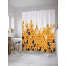 Шторка-занавеска для ванной JOYARTY