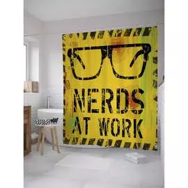 Шторка-занавеска для ванной JOYARTY