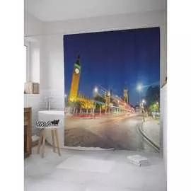 Шторка-занавеска для ванной JOYARTY