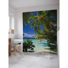 Шторка-занавеска для ванной JOYARTY