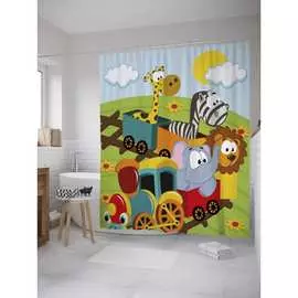 Шторка-занавеска для ванной JOYARTY