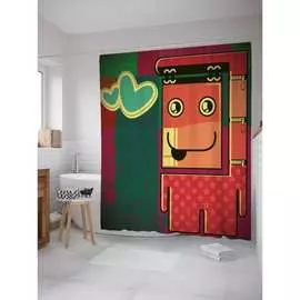 Шторка-занавеска для ванной JOYARTY