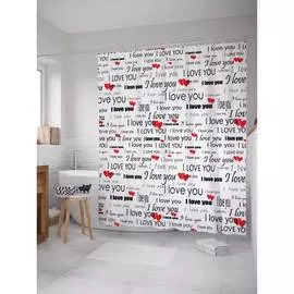 Шторка-занавеска для ванной JOYARTY