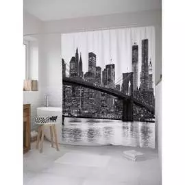 Шторка-занавеска для ванной JOYARTY