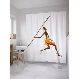 Шторка-занавеска для ванной JOYARTY