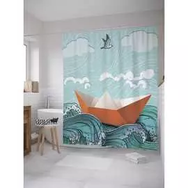 Шторка-занавеска для ванной JOYARTY