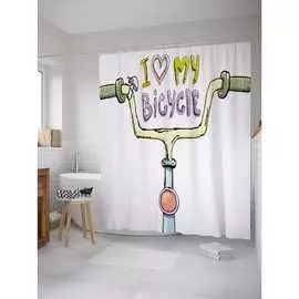 Шторка-занавеска для ванной JOYARTY