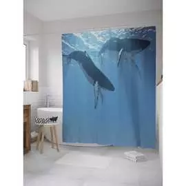 Шторка-занавеска для ванной JOYARTY