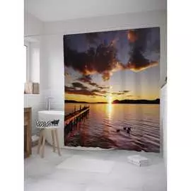 Шторка-занавеска для ванной JOYARTY