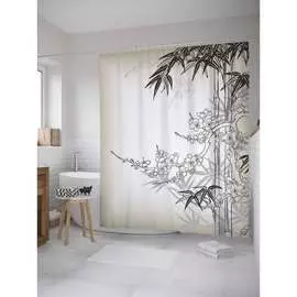 Шторка-занавеска для ванной JOYARTY