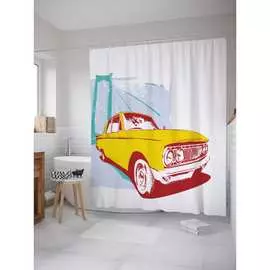 Шторка-занавеска для ванной JOYARTY