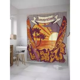 Шторка-занавеска для ванной JOYARTY