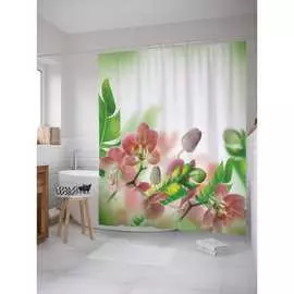 Шторка-занавеска для ванной JOYARTY