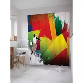 Шторка-занавеска для ванной JOYARTY