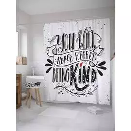 Шторка-занавеска для ванной JOYARTY