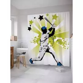 Шторка-занавеска для ванной JOYARTY