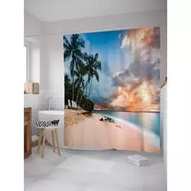 Шторка-занавеска для ванной JOYARTY