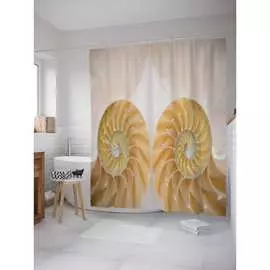 Шторка-занавеска для ванной JOYARTY