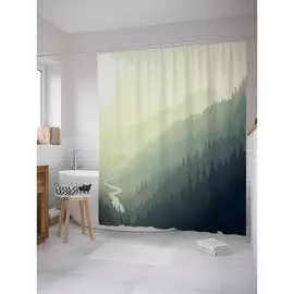 Шторка-занавеска для ванной JOYARTY